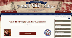 Desktop Screenshot of nationallibertyalliance.org
