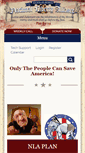 Mobile Screenshot of nationallibertyalliance.org